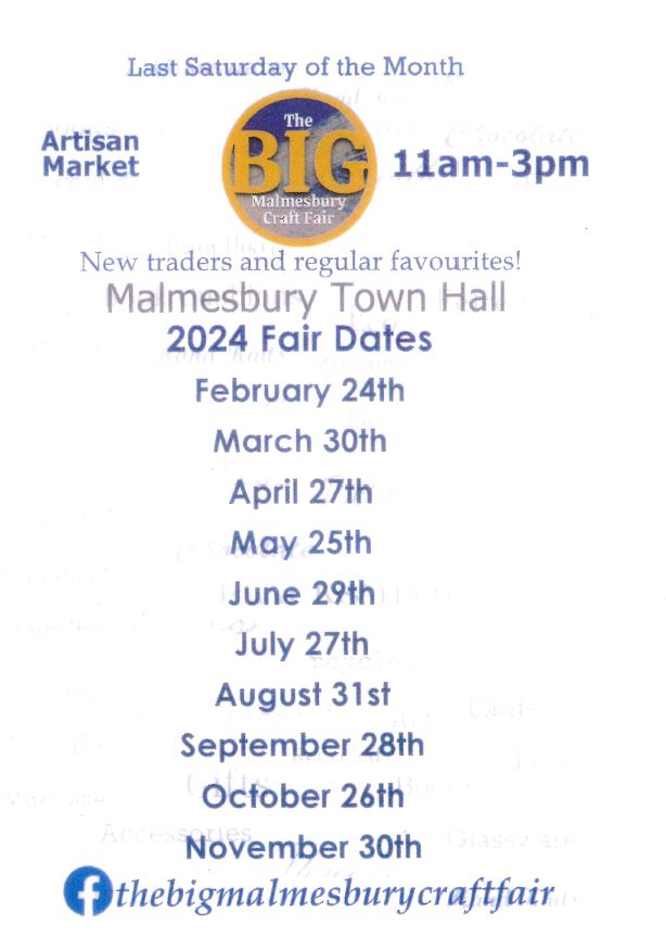 The BIG Malmesbury Craft Fair